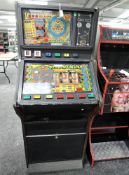 A 1980's BWB Commodities/ Barcrest electric Windfall Fruit Machine 2p 10p