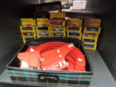Twenty One modern Maisto/ Shell Sports Car Collection diecasts, all boxed along with a Matchbox