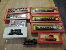 Three Hornby 00 gauge Tank Engines, Smokey Joe 0-4-0 56025, TR 20071 0-4-0, boxed and GWR 0-6-0