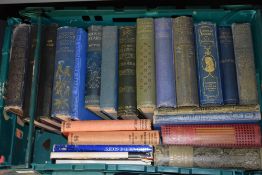 Illustrated books. Cloth-bound selection including A. & C. Black's; topography; literature;