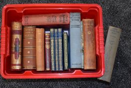Literature and related. Cloth-bound miscellany. Includes; Spenser, Edmund - The Faerie Queene (