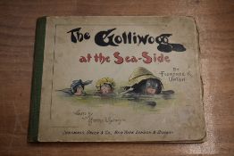 Children's. Florence K. Upton - The Golliwogg at the Sea-Side. London: Longmans, Green & Co. 1898.