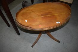 A reproduction Regency occasional table