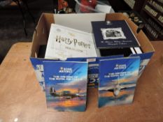 A large collection of Fantasy Coins and Part Sets including Harry Potter along with a Zelda Clock