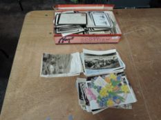 A collection of Memorial Cards, 1800's onwards most in envelopes with address and franked stamps