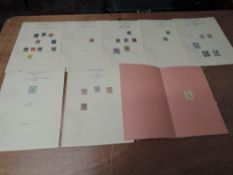 A collection of British Central Africa (Nyasaland) Stamps, 1891 to 1901, all on pages, mint &