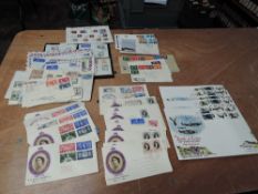 A collection of mainly First Day Covers, GB & Commonwealth, George VI to Queen Elizabeth including