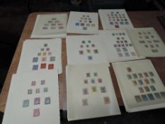A Simplex Album containing mint & used commonwealth Stamps, mainly 1800's to George V, with very