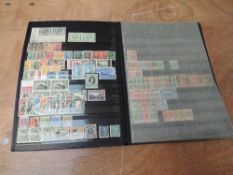 An album of Commonwealth Stamps, mint & used, Queen Victoria to Queen Elizabeth high values seen,