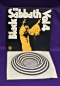 A copy of Black Sabbath on a nice original Vertigo Swirl issue - with inner - VG/VG - play tested at