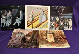 A lot of Black Sabbath as in photos - all in at least VG+ - later pressings - no Vertigo Swirls