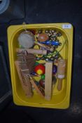 A tray of percussive accompaniments