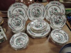 A part dinner service by Duchess in an Indian tree design