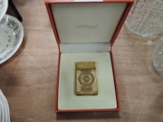 A vintage cigarette or cigar smokers lighter by St Dupont