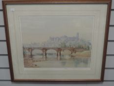 A Ltd Ed print, after Ottenello, Lancaster, signed and num 165/500, 36 x 46cm, plus frame and
