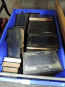 A selection of hardback library books