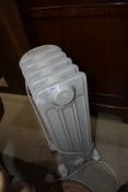 An oil filled electric radiator