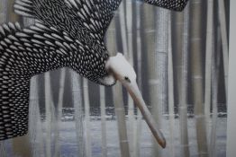 An original digital limited edition print 18/250 by Ray Ogden. Signed,framed and glazed