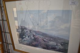 A Rodger Mcphail limited edition signed print