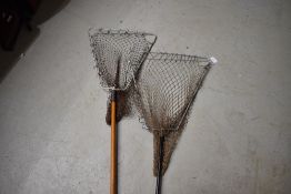 Two landing nets
