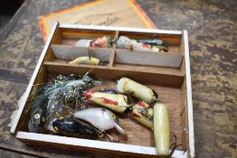 A small box of lures.
