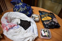A selection of fishing bait