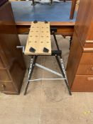 A Pro Tools folding work bench