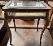 A continental inlaid bijouterie table,