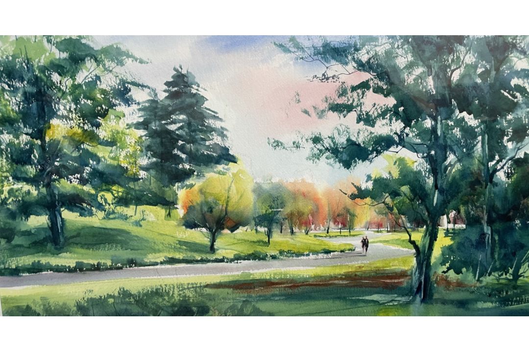Mark Morgan Towards the Swings, - Image 1 of 3