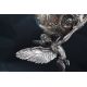 Franz von Stuck A silver plated Nautilus cup Stamped WMF on an ebonised wooden base Overall 51. - Image 2 of 11