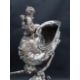 Franz von Stuck A silver plated Nautilus cup Stamped WMF on an ebonised wooden base Overall 51. - Image 7 of 11