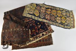 Five Antique Islamic Wool Prayer Rugs