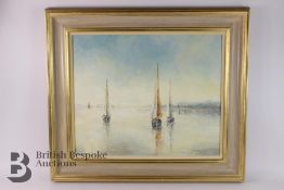 Tina E Stokes (Contemporary) Oil on Board