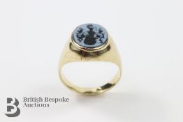 Gentleman's 18ct Yellow Gold Signet Ring