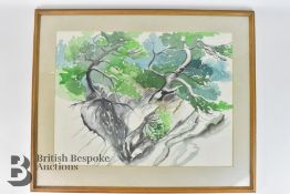 Airaca B. Dalen (1922-2000) Canadian Watercolour