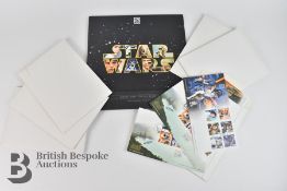 Star Wars Medals, First Day Covers and Star Wars Royal Mail Collectors Album for 40th Anniversary