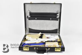Suitcase of Masonic Regalia