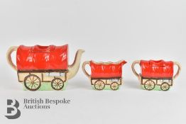 Vintage Gypsy Caravan Tea Trio