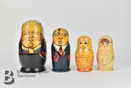 Four Matryoshka Dolls