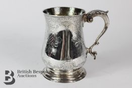 George III Silver Tankard