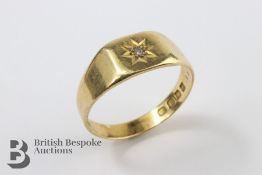 18ct Gold Diamond Ring