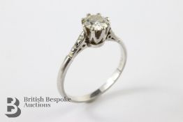 Platinum Diamond Ring