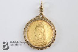 Victorian Full Sovereign 1887