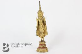 Gilt Bronze Deity