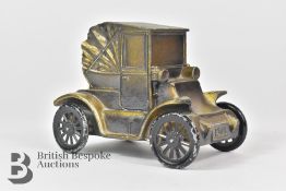 An Interesting Old Cast Money Box
