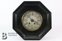 Late 19th Century Wall Clock - Rollin Paris