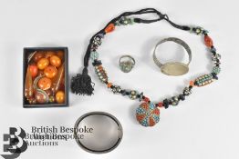 Victorian Silver Cuff