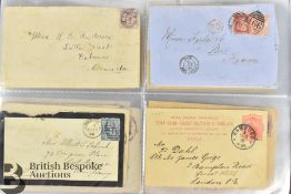 GB Queen Victoria Collection of 84 Covers