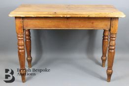 Vintage Pitch Pine Table