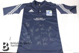 Signed Rugby Shirt from Rugby Aid 2005 Northern VS Southern Hemisphere